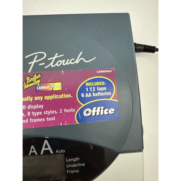 Brother P-Touch Label Maker PT-1800/1810 In Great Condition - Tested Works - Picture 3 of 7